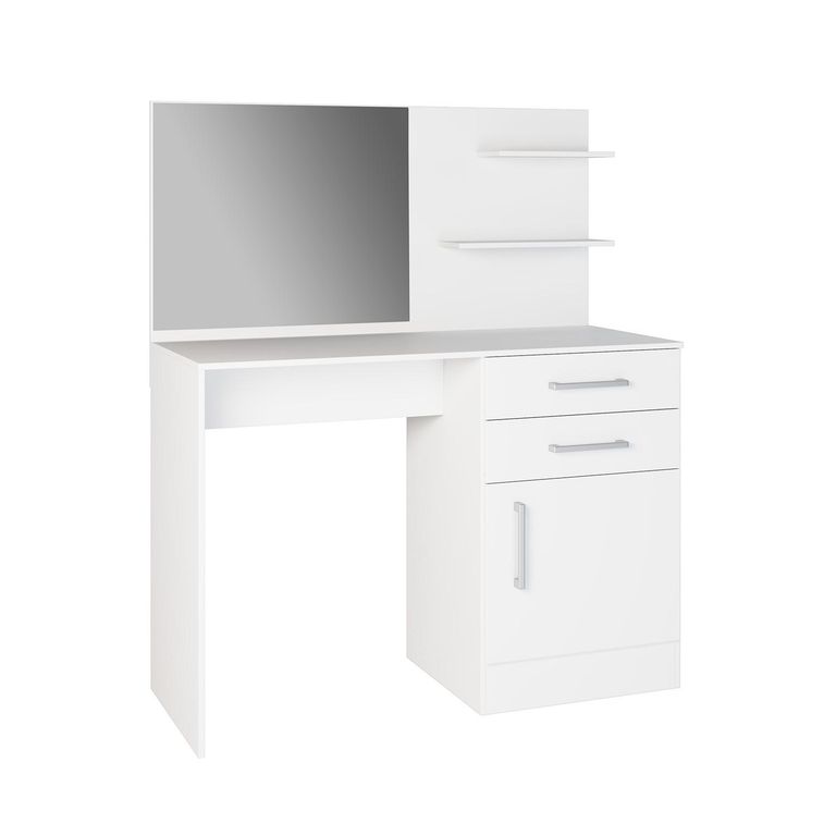 Tocador 2 Cajón(es) 108x130x47 cm Blanco
