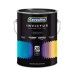 CERESITA - Esmalte Agua Tarro 1 galón(es) Semisatín Blanco