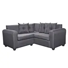 MASEL - Seccional 3 cuerpos Gramados 160x78x160 cm Gris oscuro