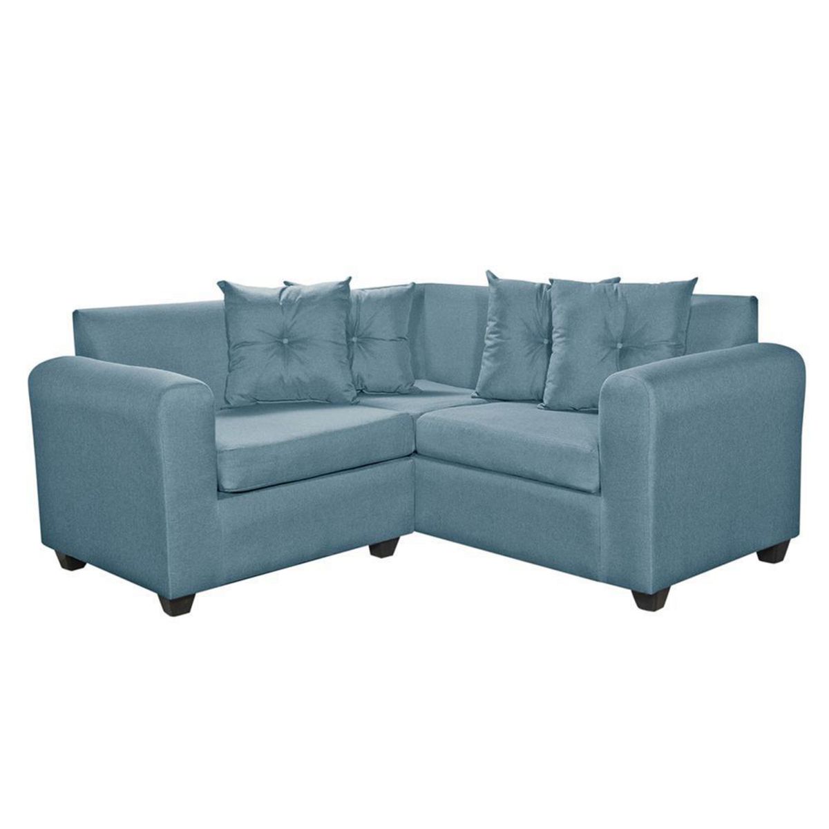 MASEL - Seccional 3 cuerpos Gramados 160x78x160 cm Turquesa