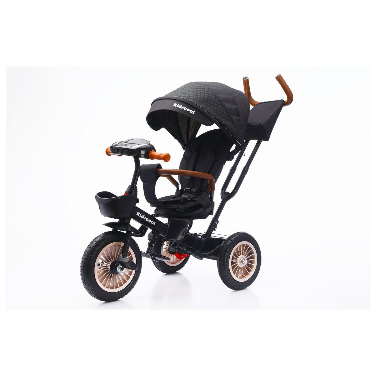 KIDSCOOL - Triciclo multifunción Negro Desde 12 meses