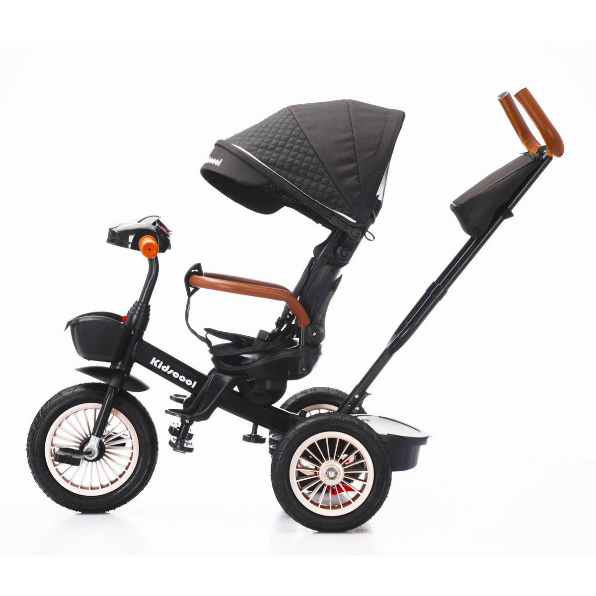 KIDSCOOL - Triciclo multifunción Negro Desde 12 meses