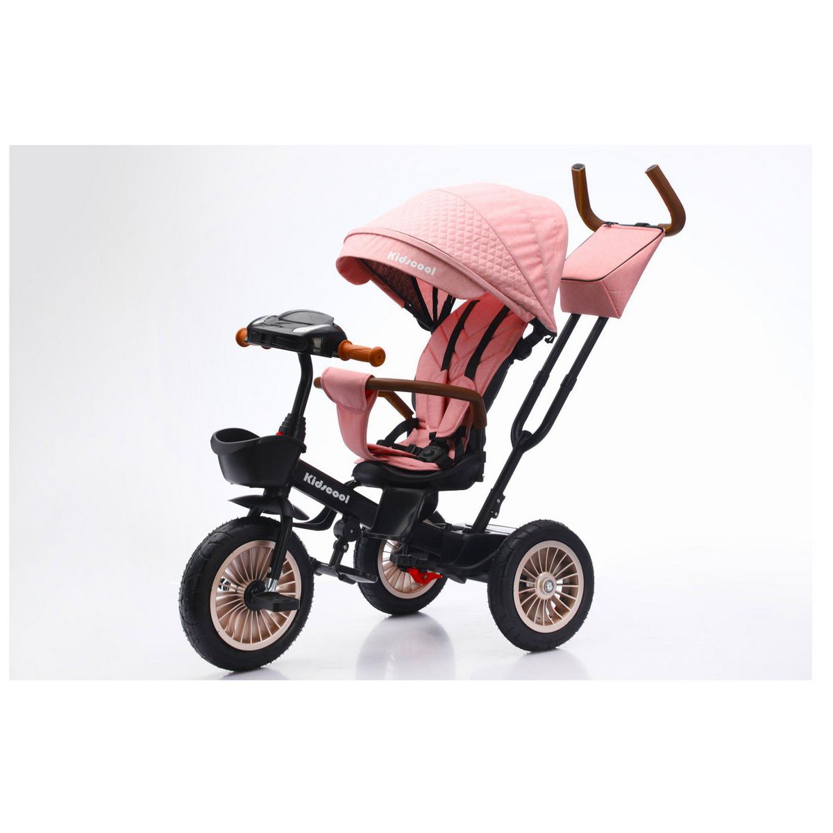 KIDSCOOL - Triciclo multifunción Rosado Desde 12 meses