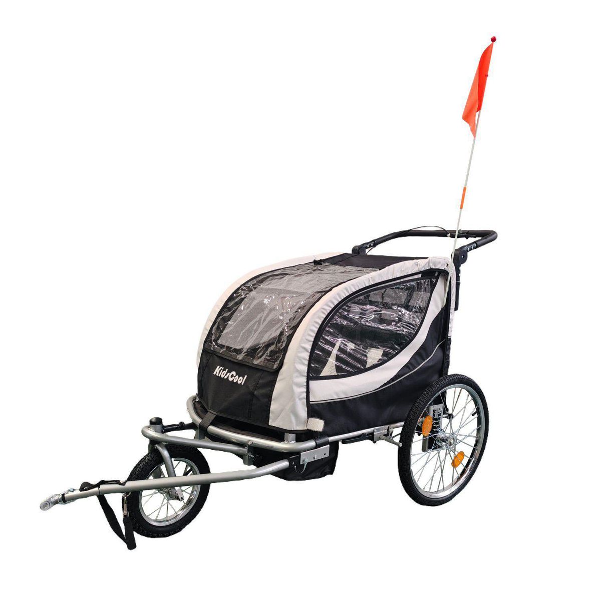 KIDSCOOL - Carro jogger Duplex Negro Desde 18 meses