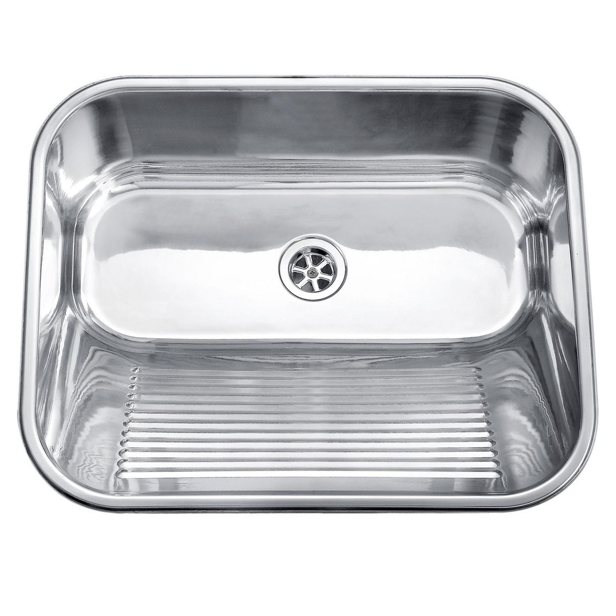 KLIPEN - Lavadero 1 Cubeta(s) 63x25x25 cm Acero inoxidable