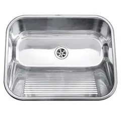 KLIPEN - Lavadero 1 Cubeta(s) 63x25x25 cm Acero inoxidable