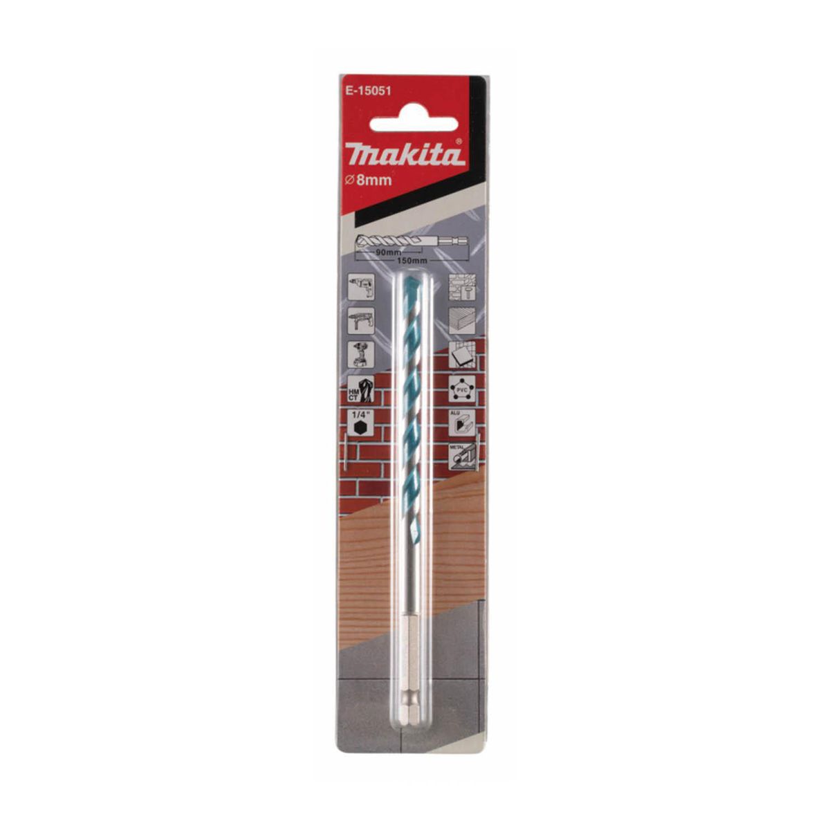 MAKITA - Broca Multipropósito 8 mm