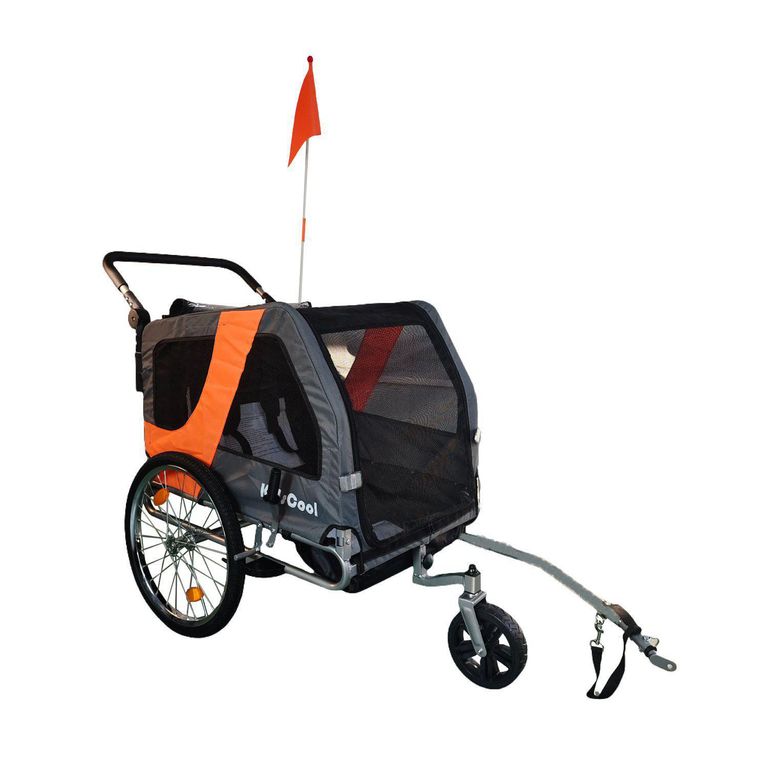 Carro Jogger Baby Trailer Gris Desde 18 meses