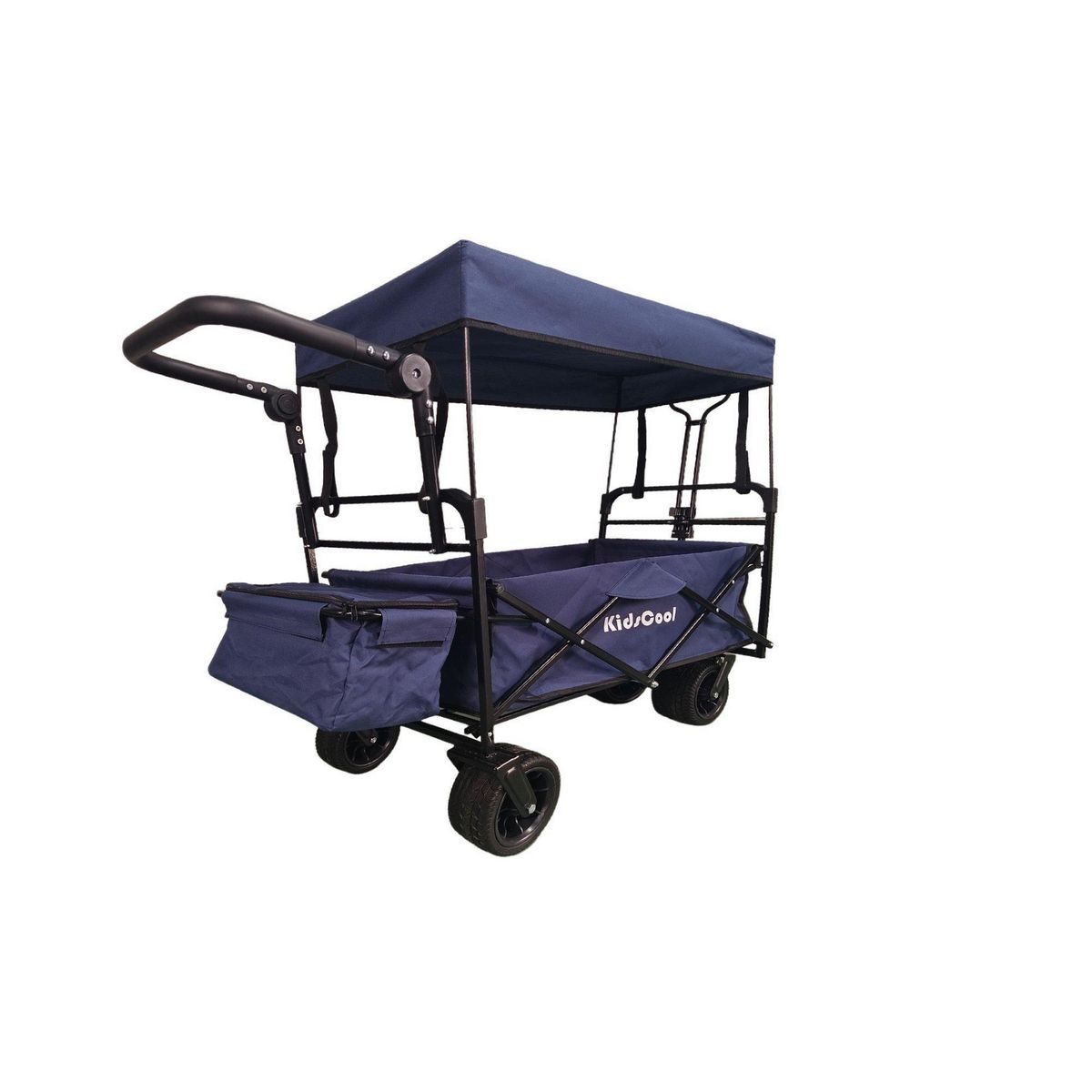 KIDSCOOL - Carro Wagon Plegable Azul