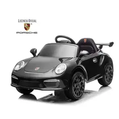 KIDSCOOL - Auto negro Porsche 911 RUFCTR3 12V 2Mot