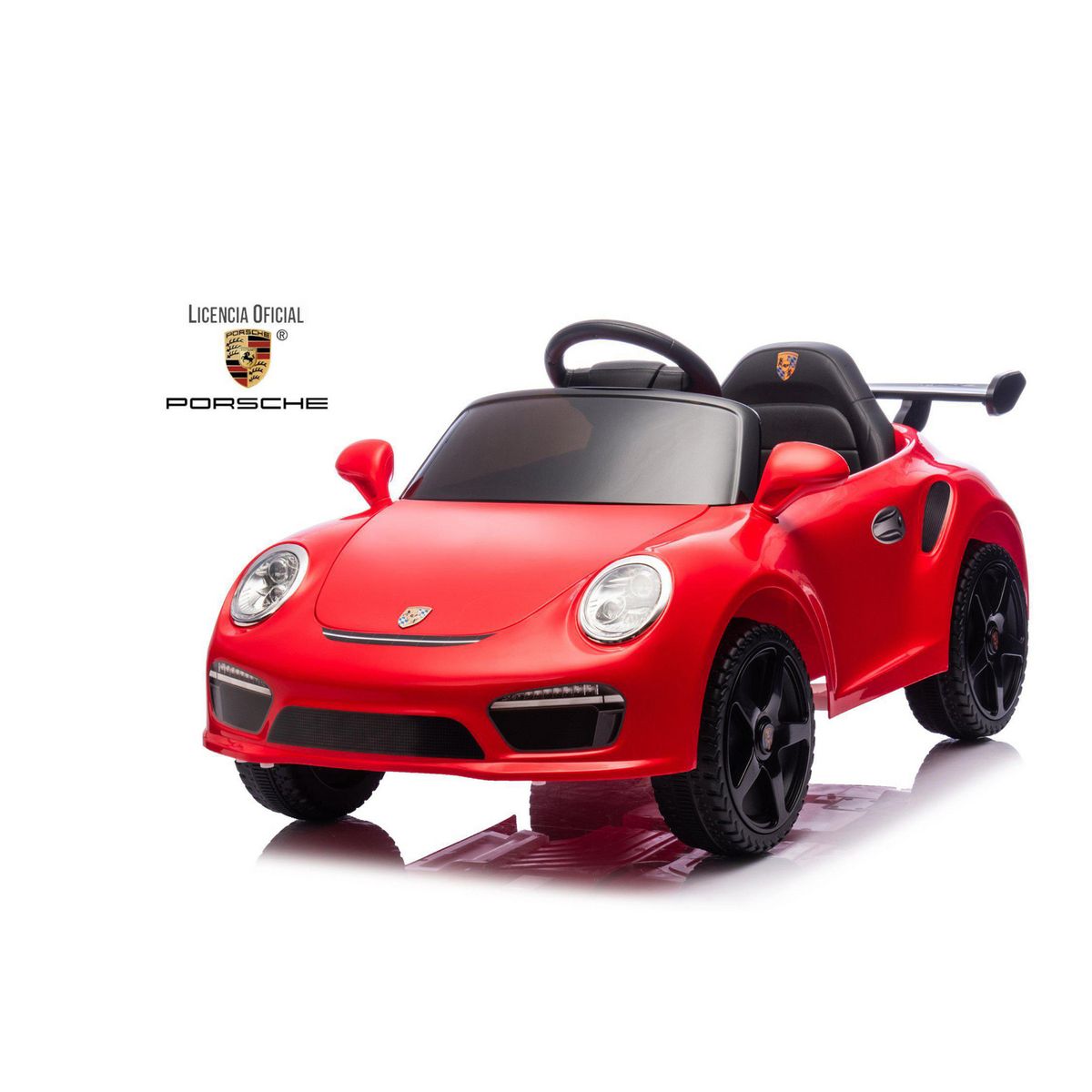 KIDSCOOL - Auto rojo Porsche 911 RUF CTR3 12V 2Mot