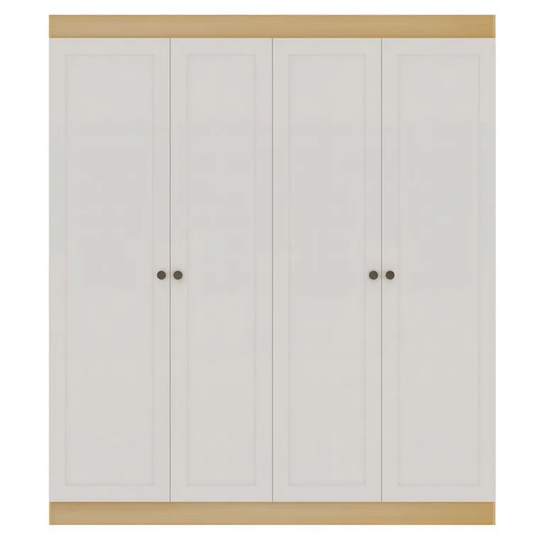 Clóset 4 Puerta(s) 2 Cajón(es) 5 Repisa(s) 198x200x40 cm Blanco