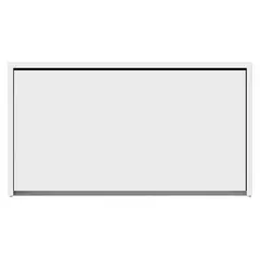 VEKKAHOME - Zapatera MDP 1 Nivel(es) 71.8x39.6x24.8 cm Blanco