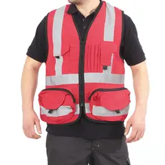 GENERICO - Chaleco Unisex Rojo XL