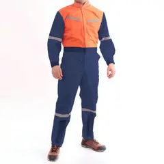 GENERICO - Overol Gabardina Bicolor Talla XXL