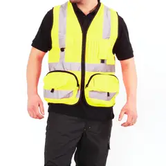 GENERICO - Chaleco Unisex Amarillo M