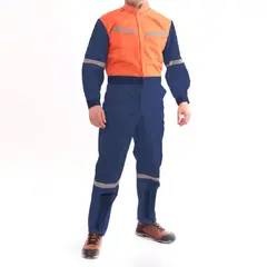 GENERICO - Overol Gabardina Bicolor Talla L