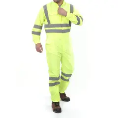 GENERICO - Overol Alta Visibilidad Amarillo Flúor Talla XXL