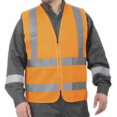 GENERICO - Chaleco Unisex Naranjo L