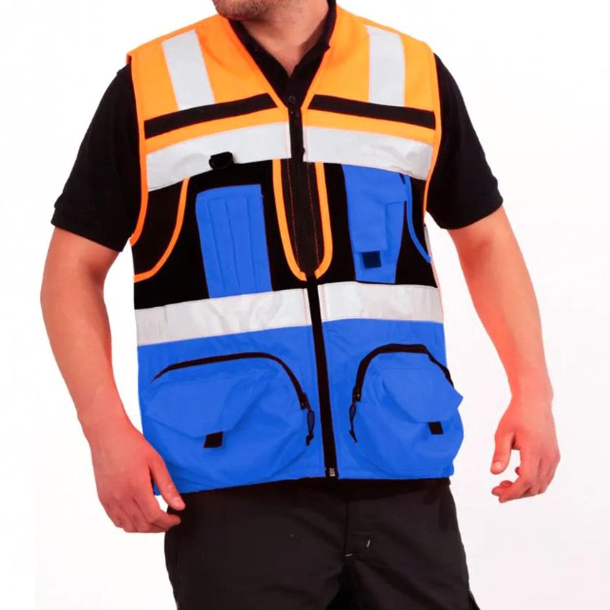 GENERICO - Chaleco Unisex Azul XXL