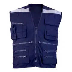 GENERICO - Chaleco Unisex Azul XL
