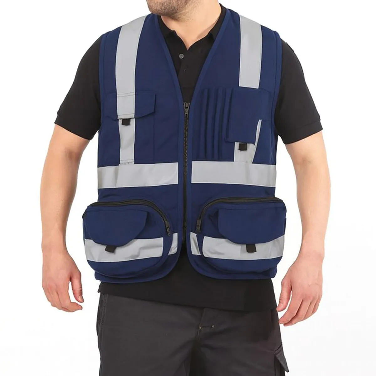 GENERICO - Chaleco Unisex Azul XL