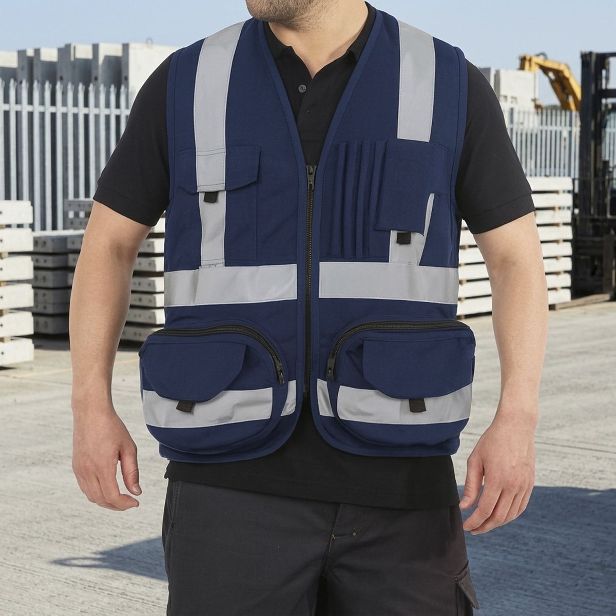 GENERICO - Chaleco Unisex Azul S