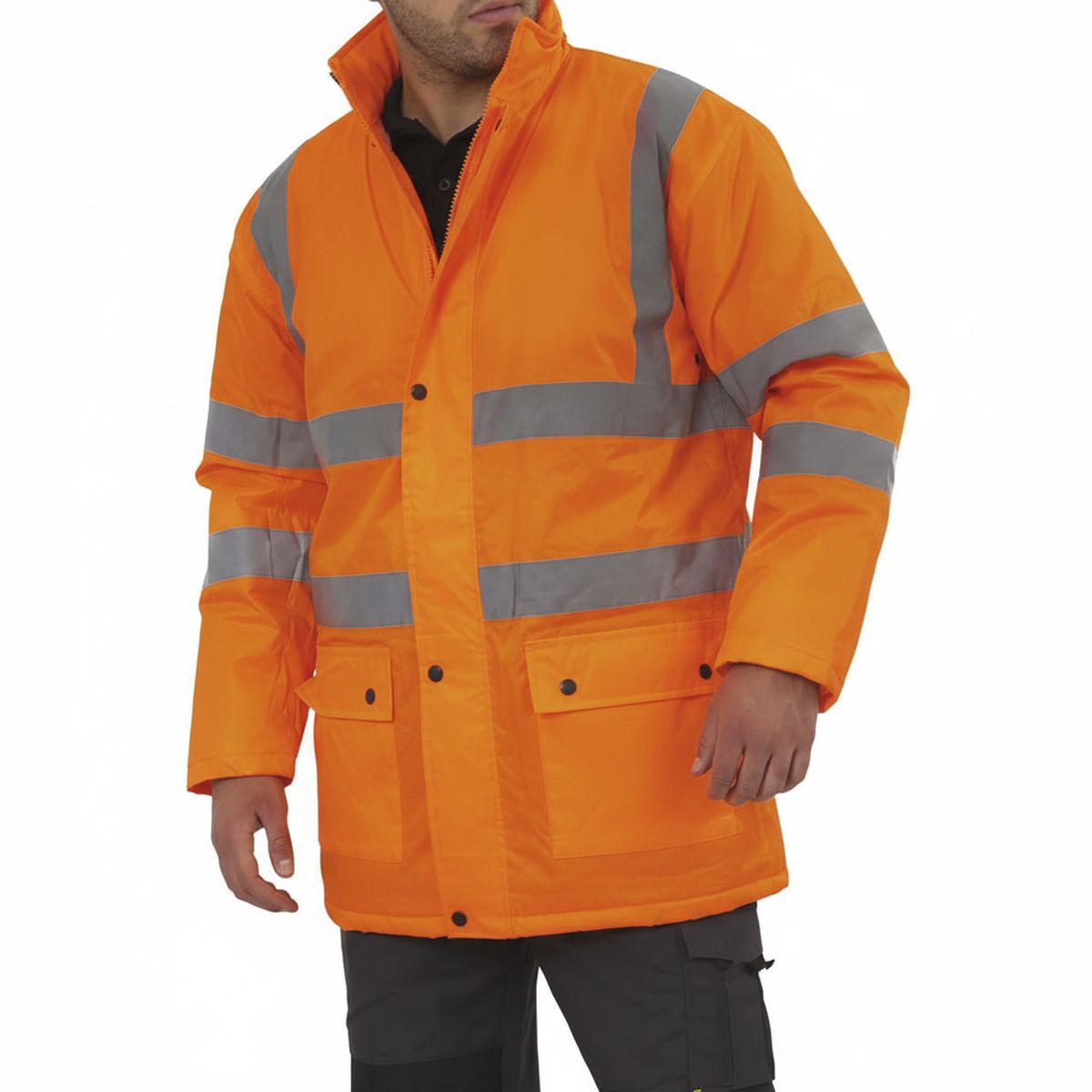 GENERICO - Chaleco Unisex Naranjo L