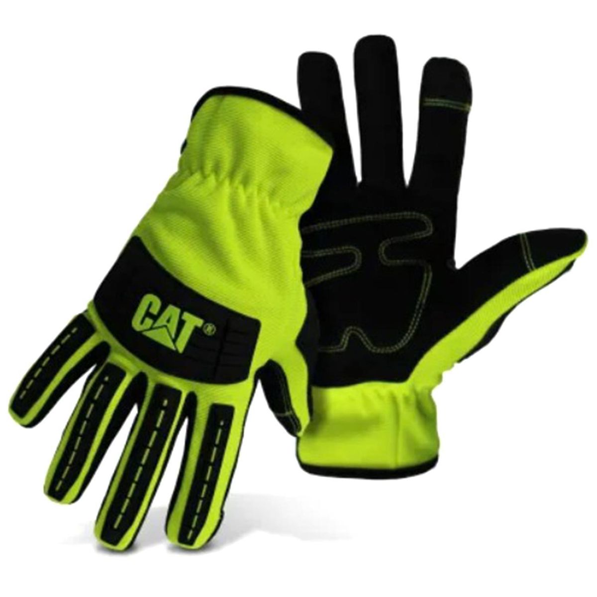 CAT - Guante de Cuero XXL Amarillo