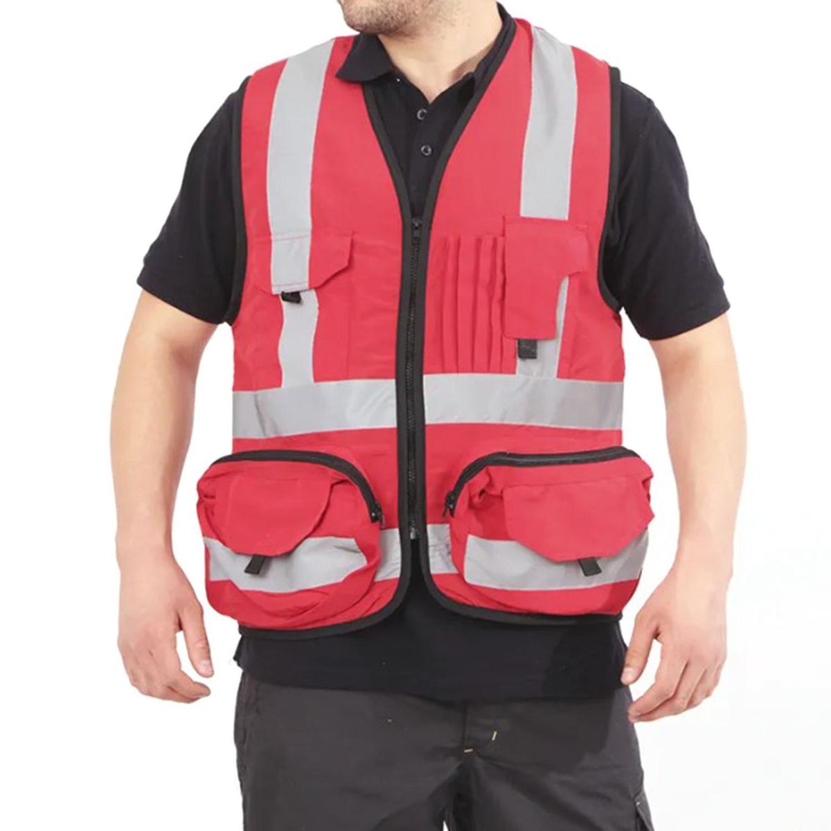 GENERICO - Chaleco Unisex Rojo M