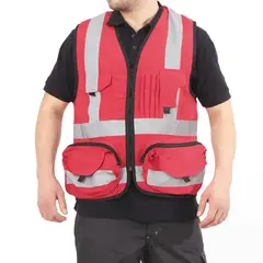 GENERICO - Chaleco Unisex Rojo M