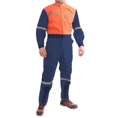 GENERICO - Overol Gabardina Bicolor Talla XL