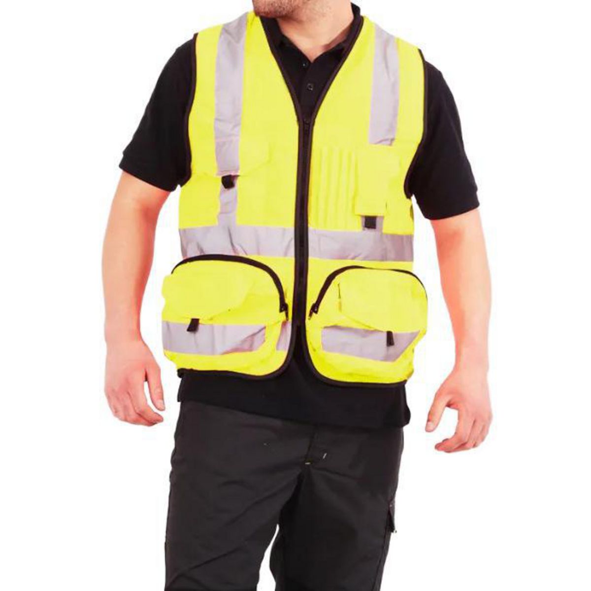 GENERICO - Chaleco Unisex Amarillo L