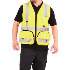 GENERICO - Chaleco Unisex Amarillo L
