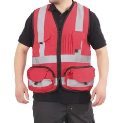 GENERICO - Chaleco Unisex Rojo XXL