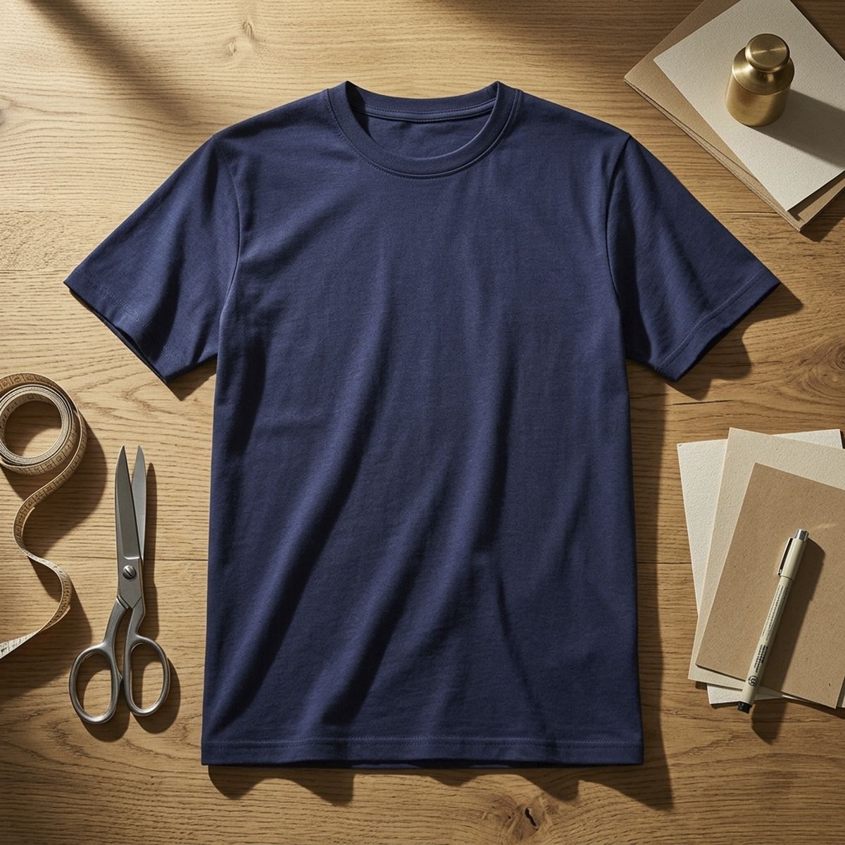 GENERICO - Polera Unisex Azul M