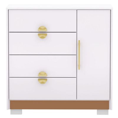 Imagen 2 del producto Cómoda 4 Cajón(es) Bella 93x95x47 cm Blanco