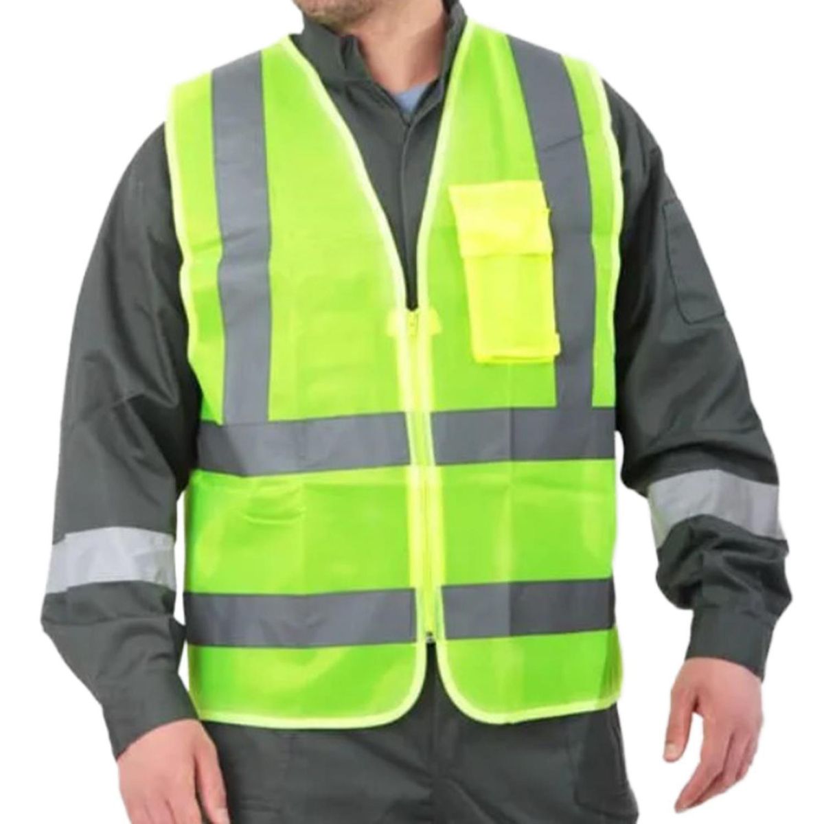 GENERICO - Chaleco Unisex Amarillo XXL