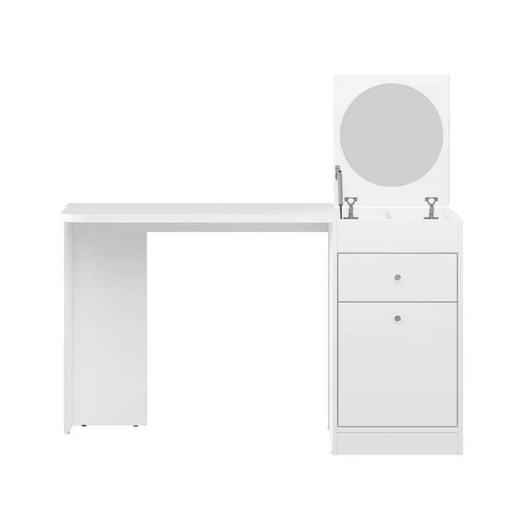 Tocador 1 Cajón(es) Vilva 129x79x45 cm Blanco