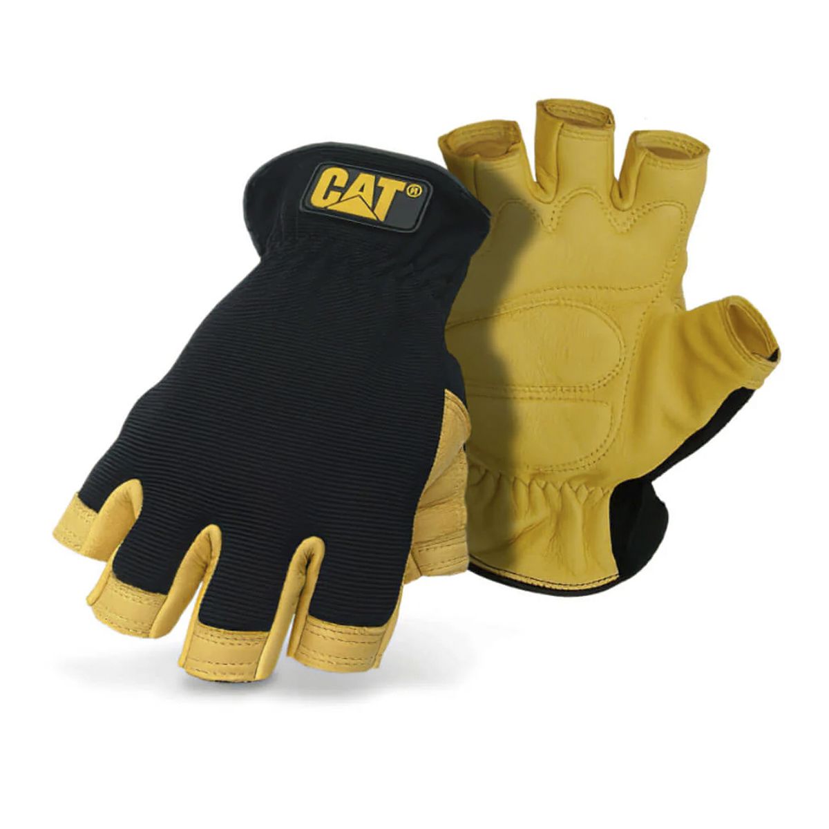 CAT - Guante de Cuero M Negro