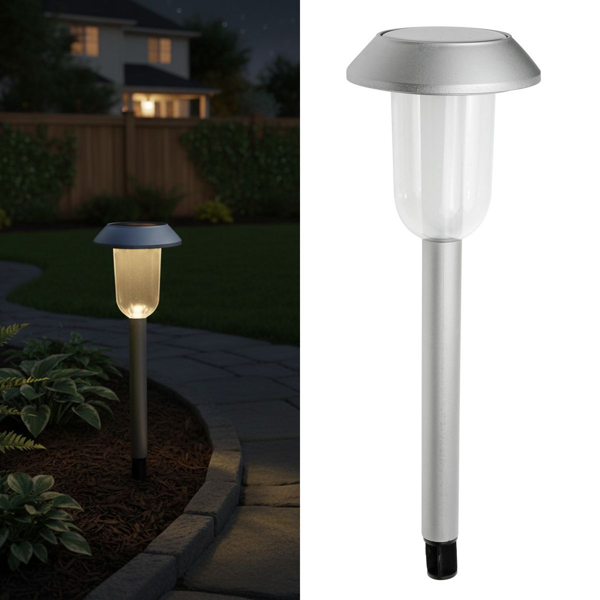 PARKSOLAR - Estaca Solar 0.5 W IP 44 15 lm Luz Cálida