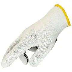 GENERICO - Guante de Algodón Talla única Blanco