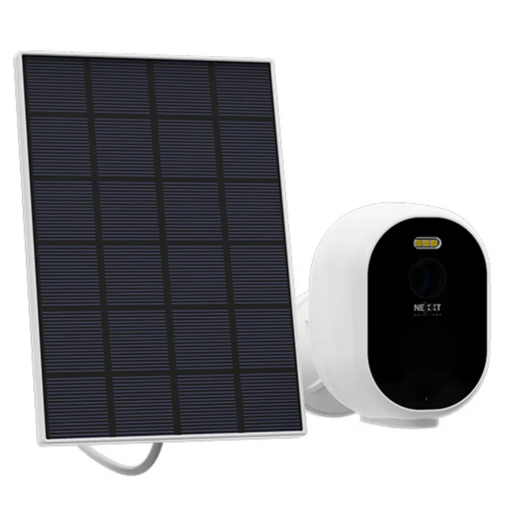 Nexxt Cámara Exterior Batería 2K con Panel Solar, foto 2