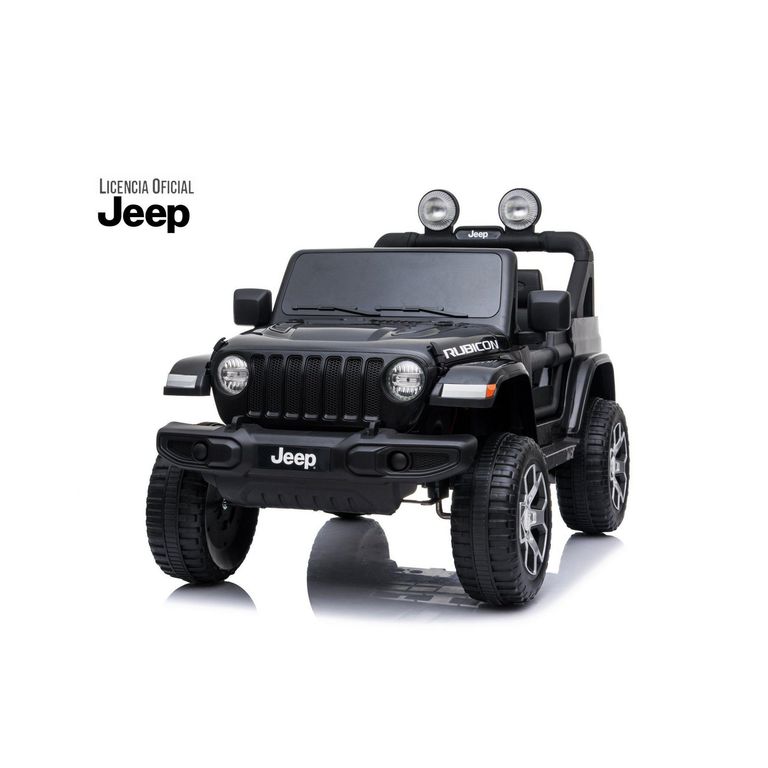 Jeep Rubicon negro 12 volts