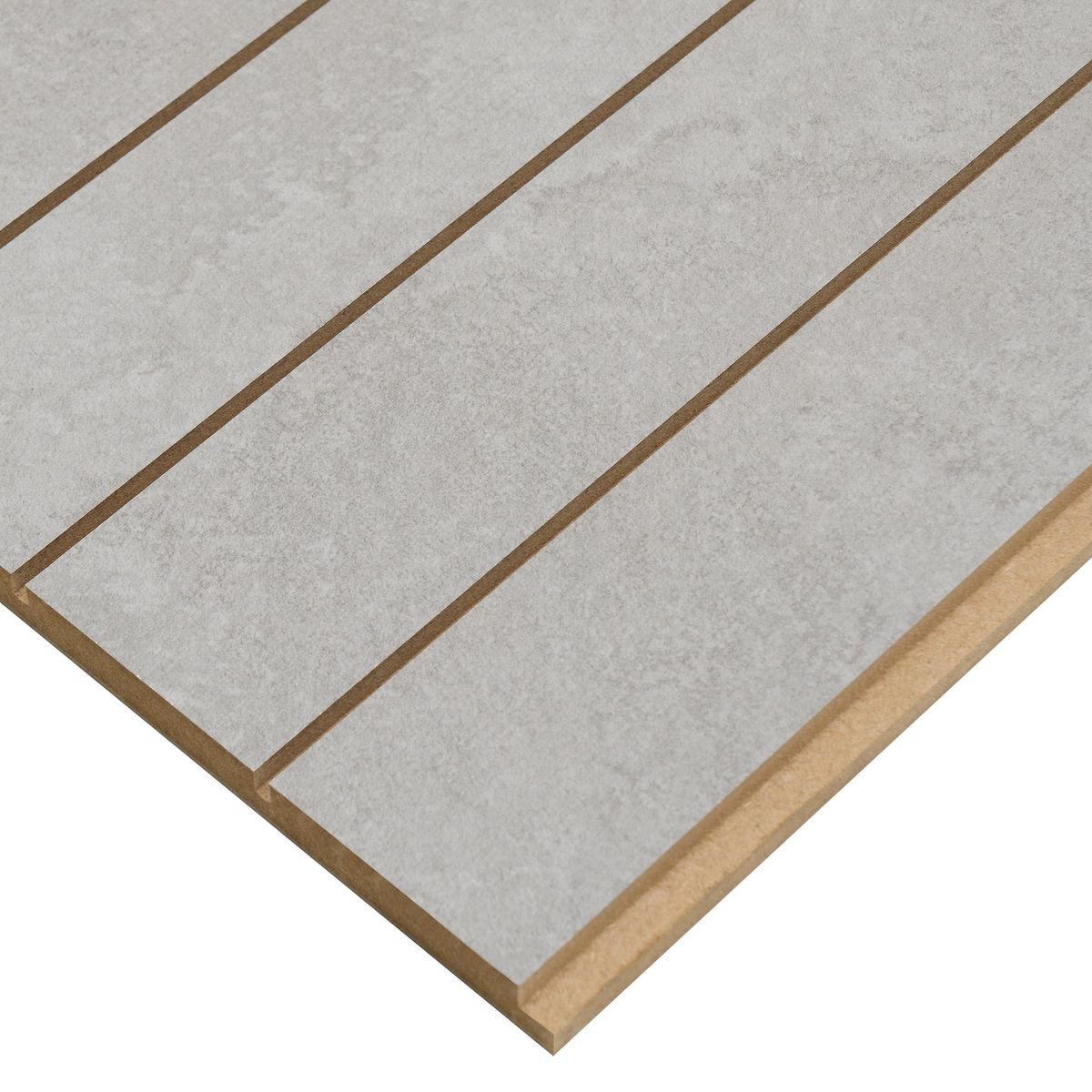 Wall Panel Revestimiento MDF Micro Ripado R50 Sierra 12x218x2480, marca MASISA - Foto Principal