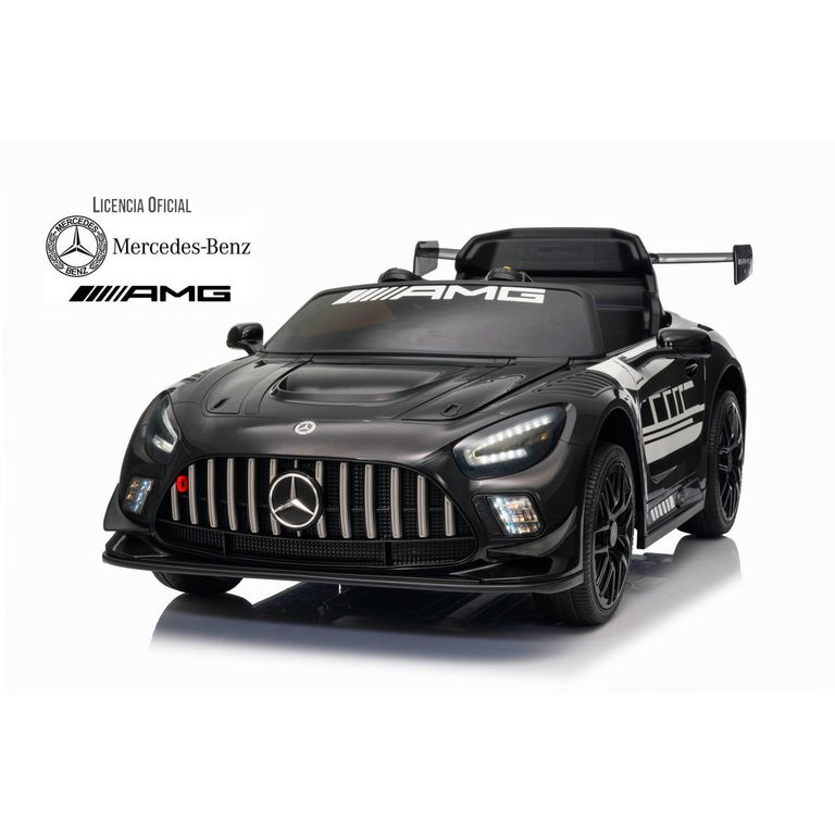 Auto negro Mercedes Benz AMG GT3 12V