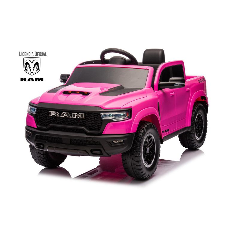 Camioneta Rosa RAM1500 RHO Supertruck 12 V