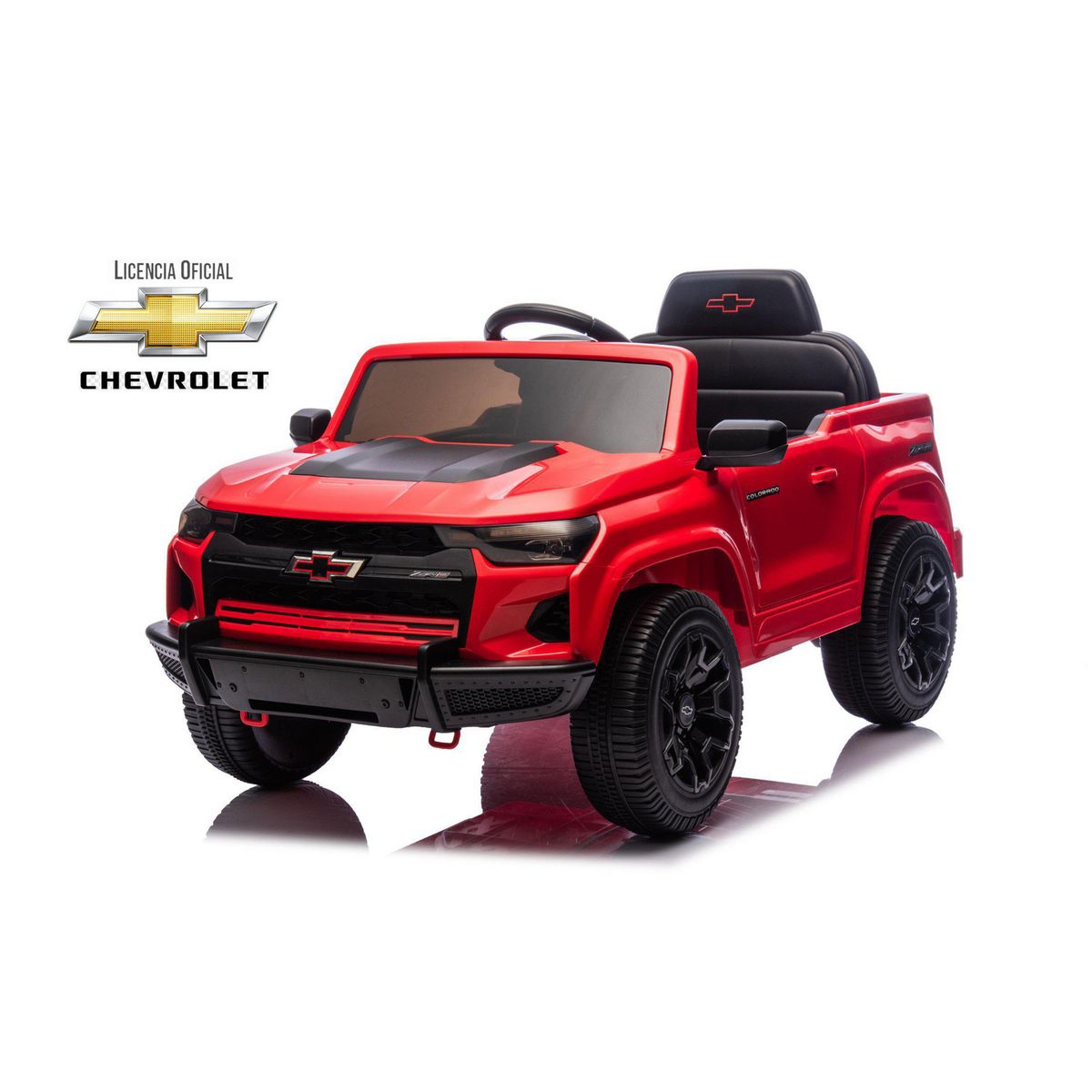 KIDSCOOL - Camioneta rojo Chrevrolet Colorado 12V