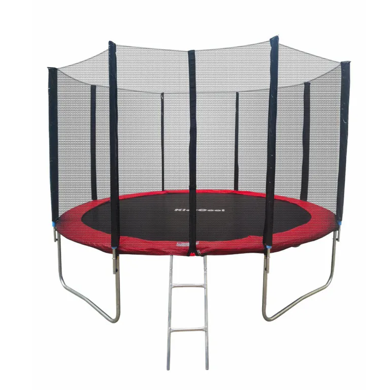 Cama Elástica Escalera 427 Cm 14Ft Rojo