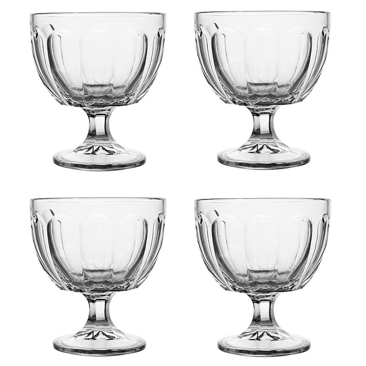 VITA - Set 4 Copas Postre 425 ml Vidrio